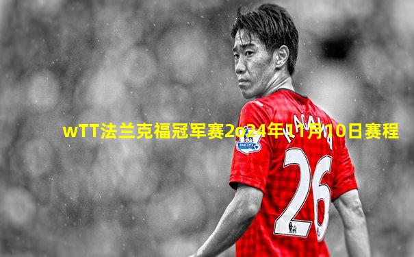wTT法兰克福冠军赛2o24年11月10日赛程