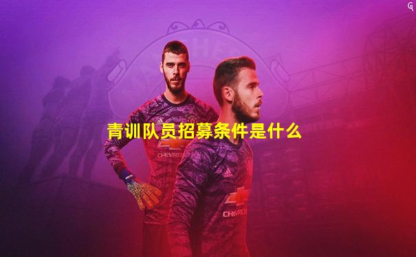 青训队员招募条件是什么